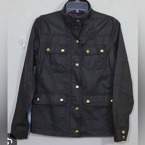 J.CREW Women's Black Military Style Jacket Size S.